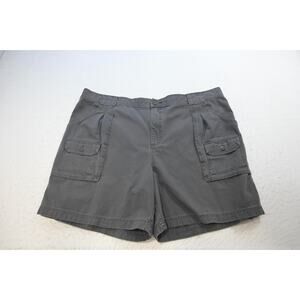 Cabelas Cargo Shorts Rugged Gray Flat Hiking Camping Fishing Mens Size 46